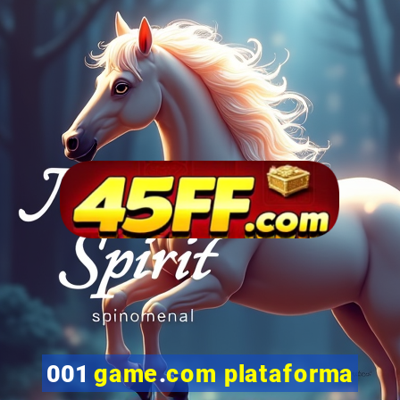 001 game.com plataforma